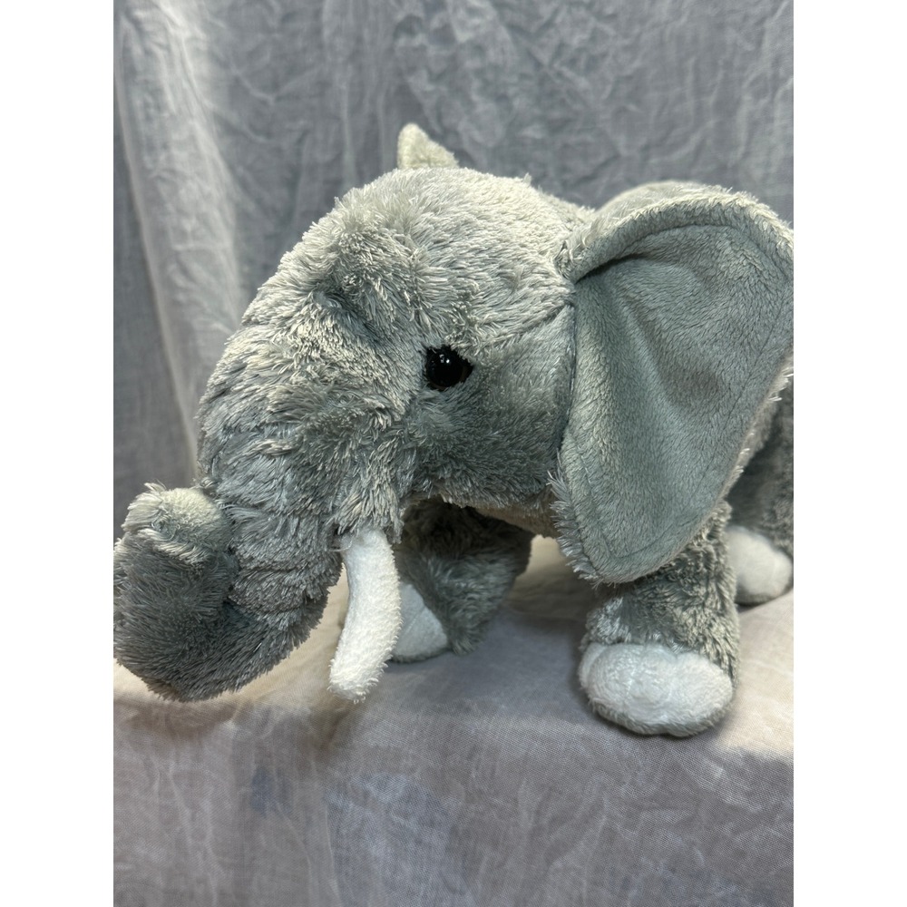 Adventure Planet Grey Elephant Plush Stuffed Animal Soft Toy 12 Inch